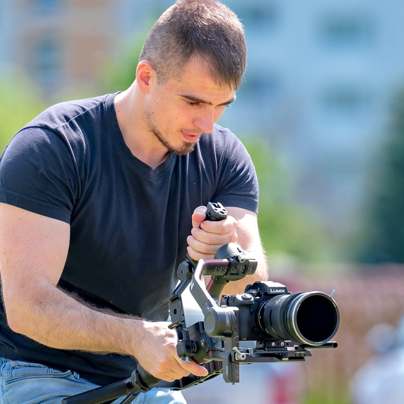 Vladislav Ondrušek za kamerou — natáčanie videa